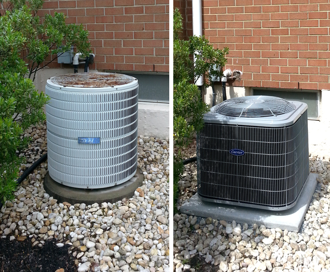 Read more about the article Before and after installation of Carrier air conditioning system