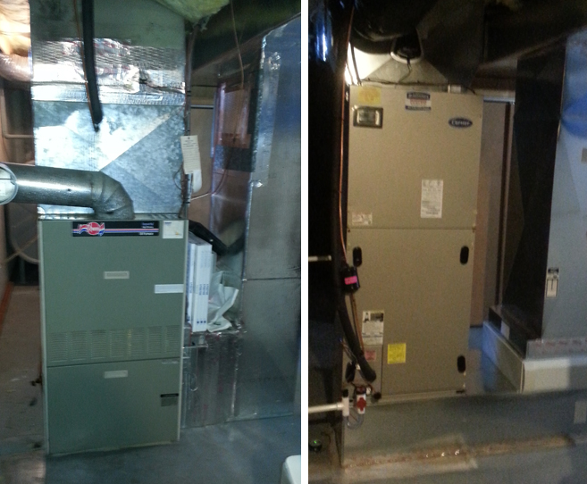 Read more about the article Before and after installation of Carrier Greenspeed Infinity heat pump system