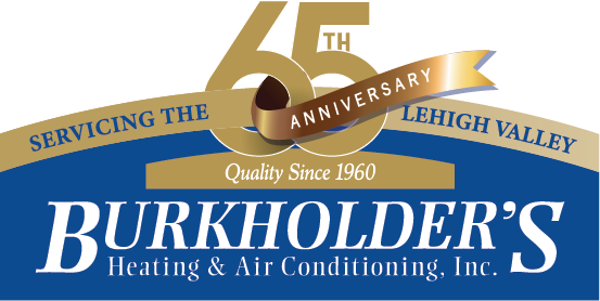 Burkholder's HVAC 65th Anniversary Logo