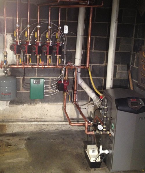 Read more about the article High efficiency Gas Boiler Installation by Burkholder’s HVAC