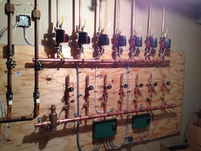 You are currently viewing Burkholder’s HVAC hydronic multi zone manifold