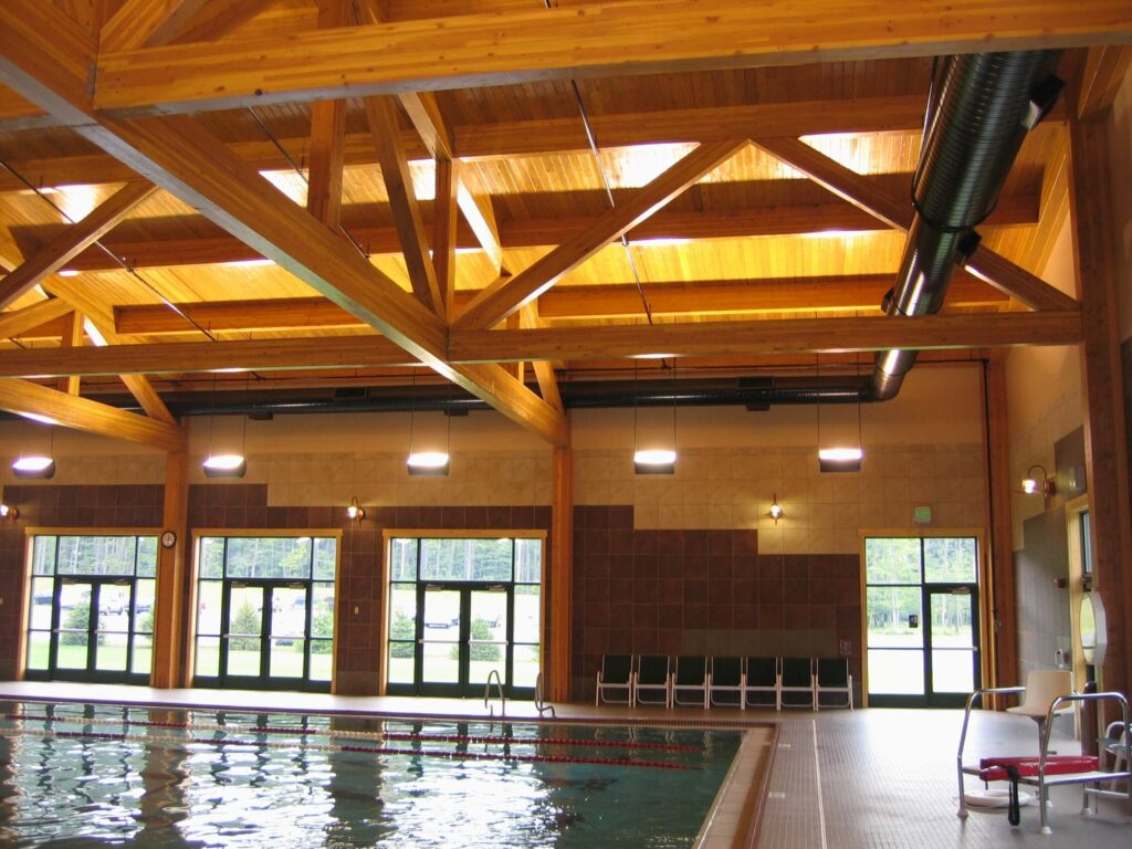 Lake Naomi Pool Duct